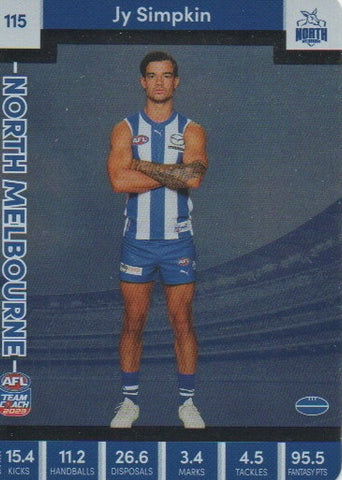 Silver-North Melbourne choose your player