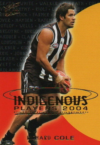 Indigenous Player - Richard Cole