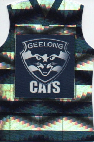 Holographic Guernsey Die-Cuts - Geelong Cats