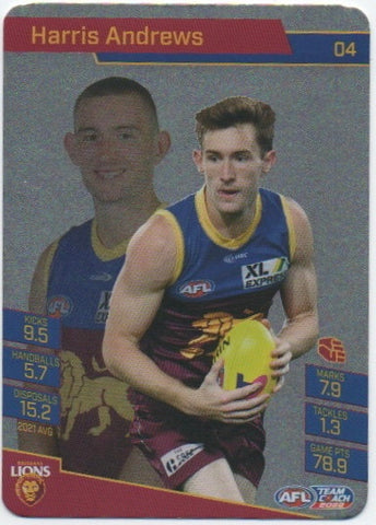 Silver Cards2022 - Brisbane Lions (Choose your Card(s)
