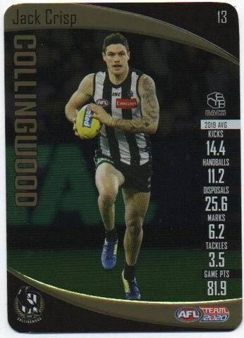Gold Cards - Collingwood Magpies