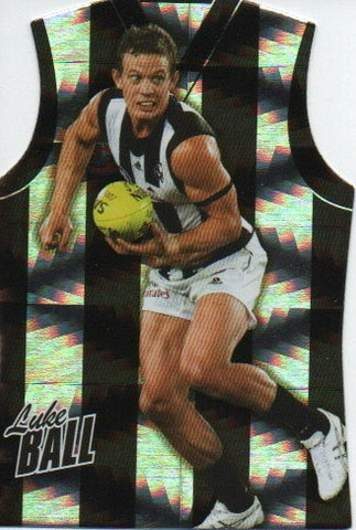 Holographic Guernsey Die-Cuts - Collingwood Magpies