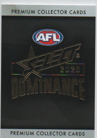2020 AFL Select Dominance Team Sets