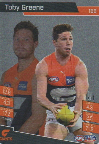 Silver Cards 2022-GWS Giants choose your player