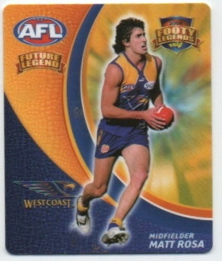 2008 Footy Legends Tazos - Future Legend (choose your players)