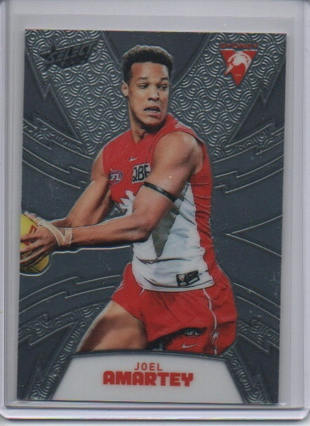 Select AFL Footy Stars 2024 Luminous Thunderbolt Refractor Joel Amartey 