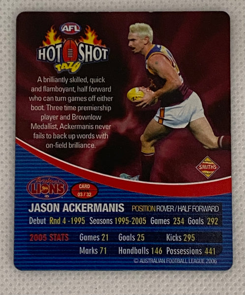 2006 AFL Tazos - Holographics