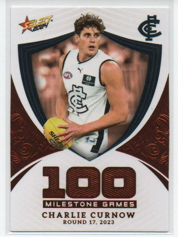 Select AFL Footy Stars 2024 Milestone Cards