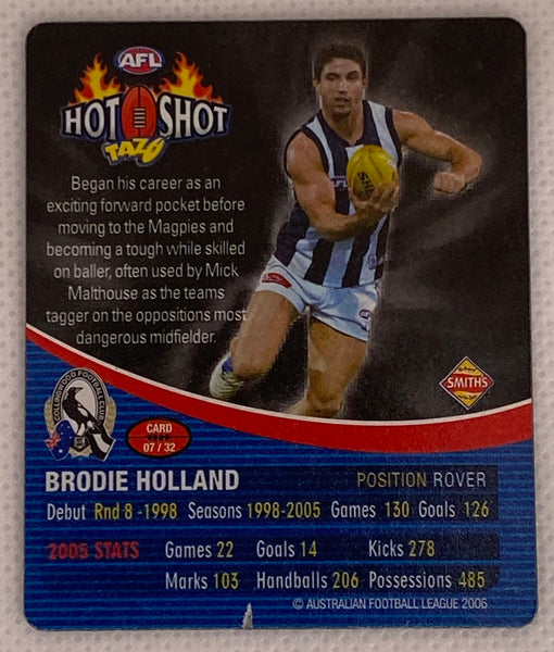 2006 AFL Tazos - Holographics