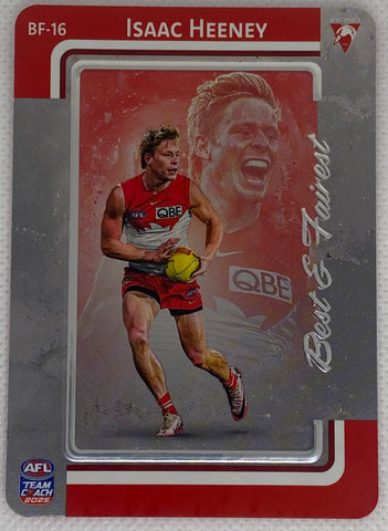 Best & Fairest - Isaac Heeney