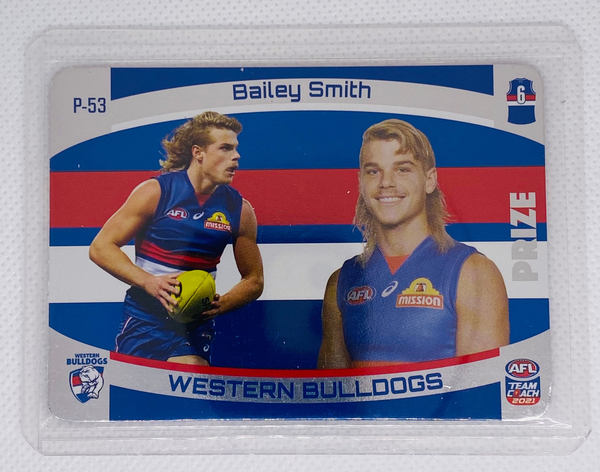 Prize Card 2021 - Bailey Smith