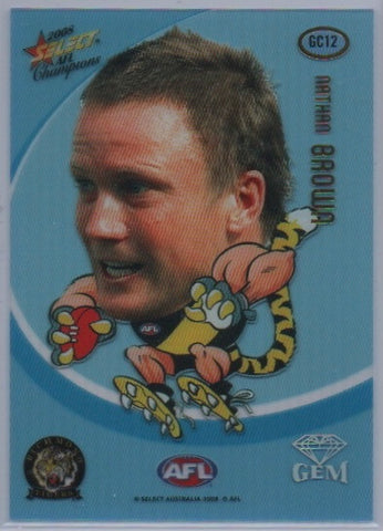 Acetate Mascot Gem Card - Nathan Brown