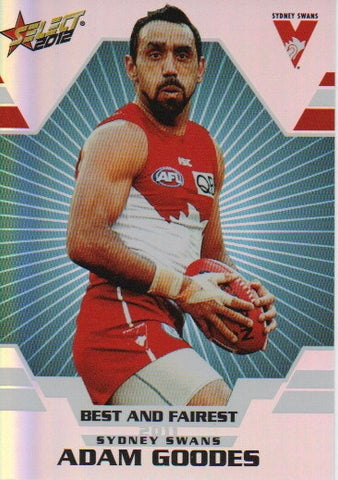 Adam Goodes - Best & Fairest