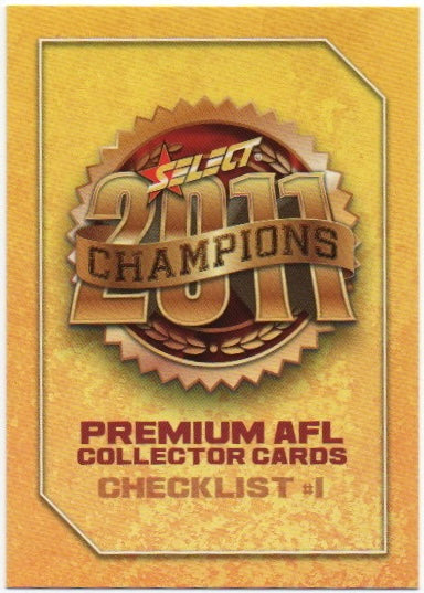 2011 Champions - Team Base Sets