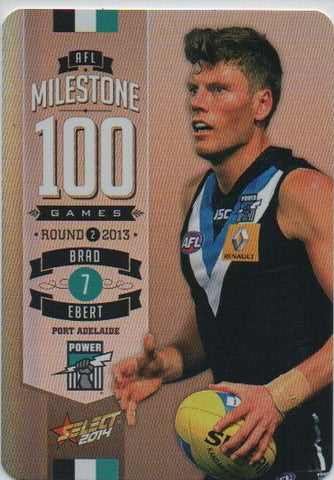 Milestone- Brad Ebert 2014