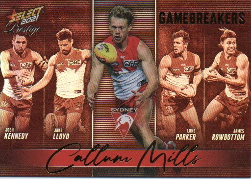 Callum Mills Gamebreaker