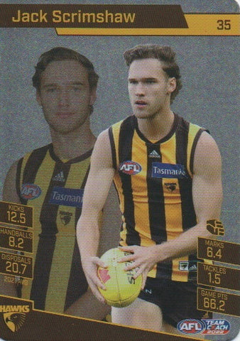 Silver Cards 2022-Hawthorn choose your player