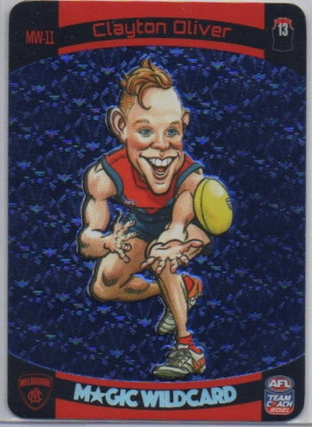 2021 AFL Teamcoach Magic Wildcard Gold MW-03 Jack Martin