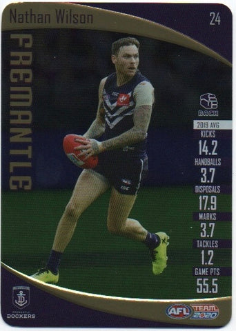 Gold Cards - Fremantle Dockers