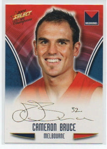 Gold Foiled Signature - Cameron Bruce