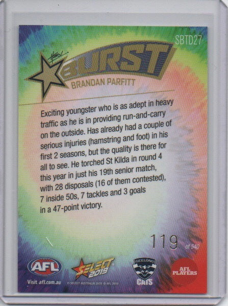 Starburst Tye Dye - Brandan Parfitt