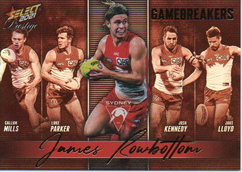 James Rowbottom Gamebreaker