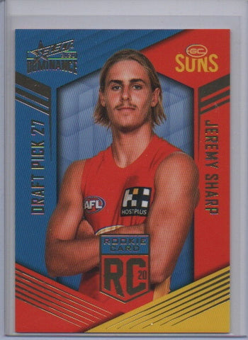 Rookie Card -Jeremy Sharp