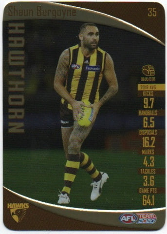 Gold Cards - Hawthorn Hawks