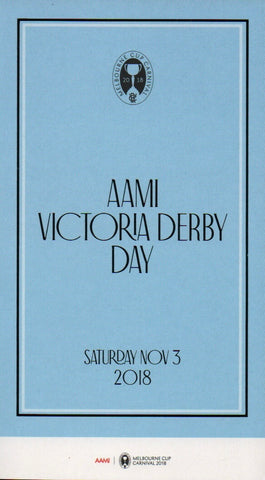 2018 Victoria Derby Racebook