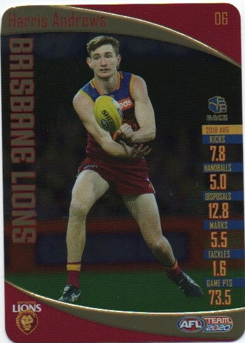 Gold Cards - Brisbane Lions